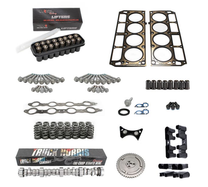 BTR Truck Norris Cam and DOD / AFM Conversion Kit for GEN IV Non VVT 5.3 Engines