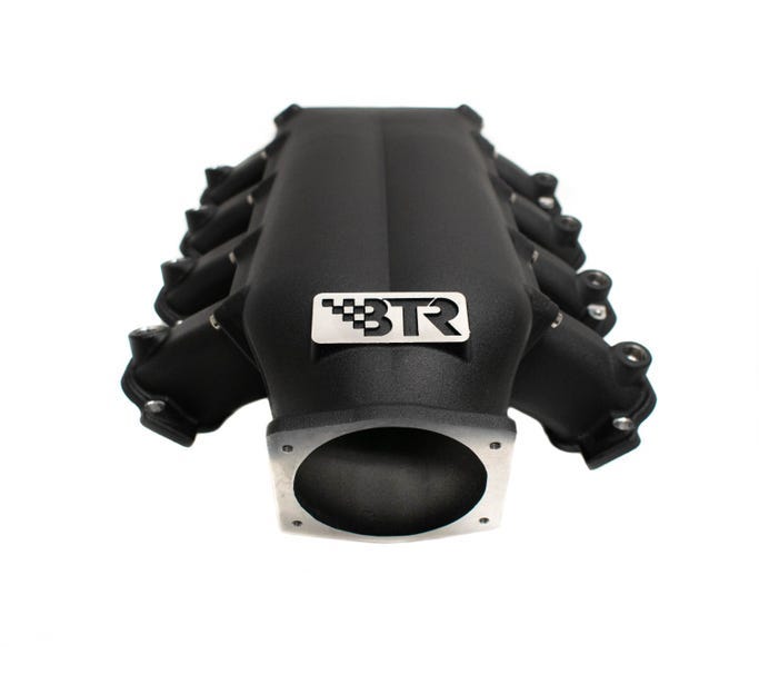 BTR Trinity Intake Manifold - GEN V LT4 with Injector Holes - Black