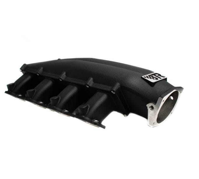 BTR Trinity Intake Manifold GEN V Midlength Black no Injectors