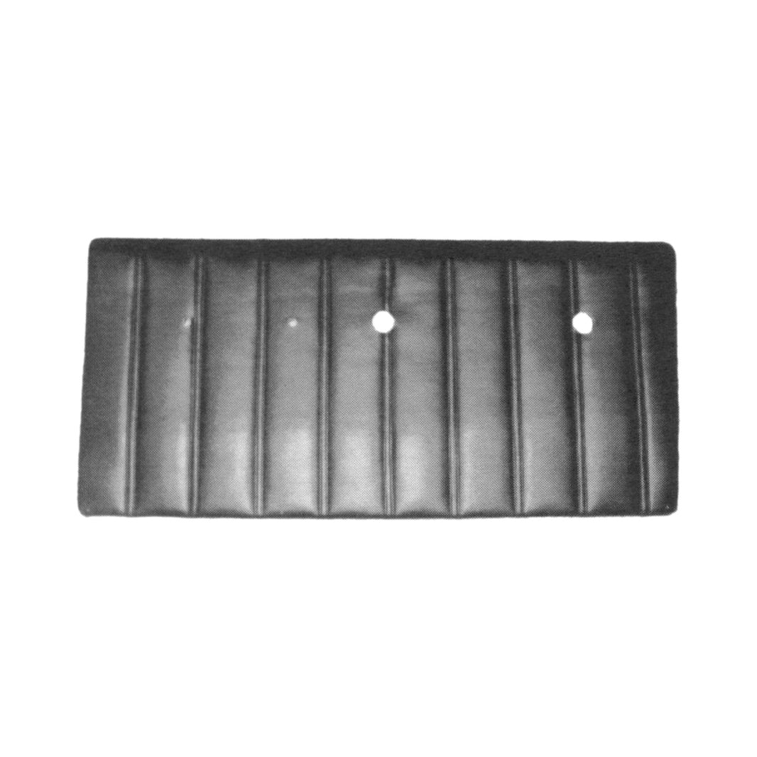 67-68 DOOR PNL SET, PRE-ASMBL BLACK - Brothers Trucks Door Panel Set Pre-Assembled - Black - Pair