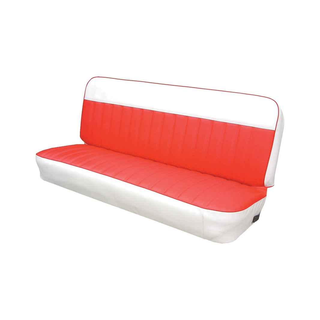 Housse de siège bicolore Brothers Trucks - Banquette - Rouge/Blanc