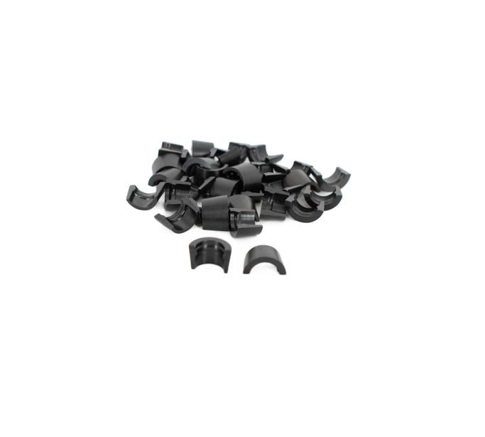 BTR MACHINED STEEL VALVE LOCK SET - LS1 - RADIUS GROOVE 7° - 8mm -.050" HEIGHT - VLM78MMLSBL-050-16