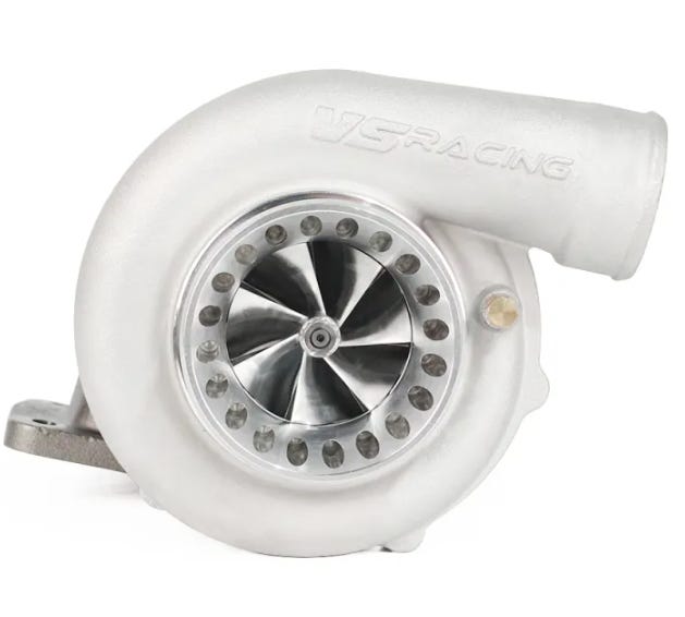Vs Racing 70/70 Turbocharger - Dual Ball Bearing - T4 Flange - .96AR
