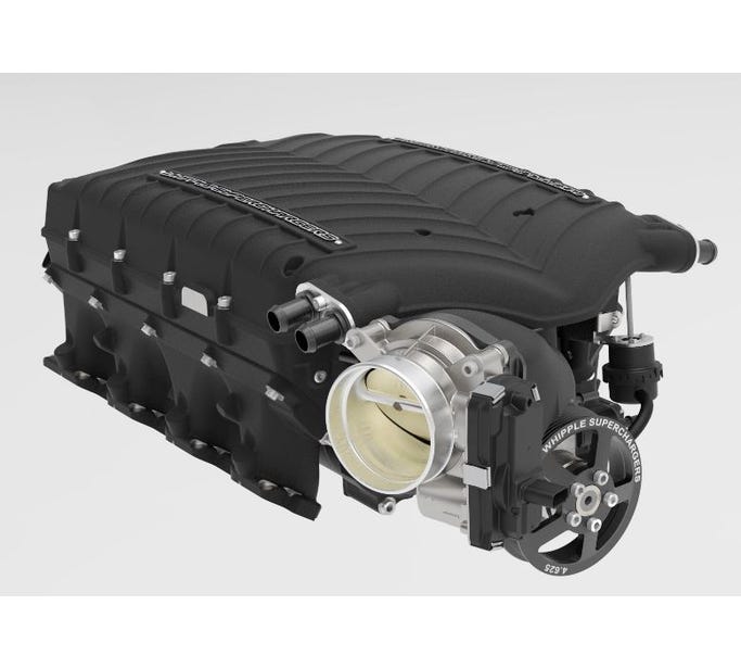 Whipple 3.0L Supercharger Kit - 2014-2020 GM Truck 6.2 - no Flash Tuning - WK-1201NFT-30